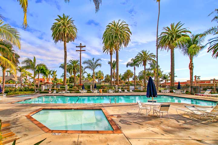 Cyprus Cove Community Pool in San Clemente, California