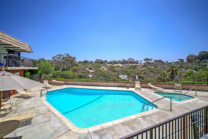 Parkview Manor Community Pool in San Clemente, California