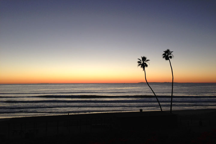 San Clemente, California Sunset - December 19th, 2012