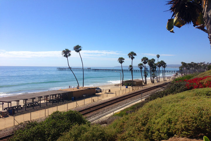 San Clemente Walking Trails Near T-Street Beach San Clemente Walking Trails Near T-Street Beach