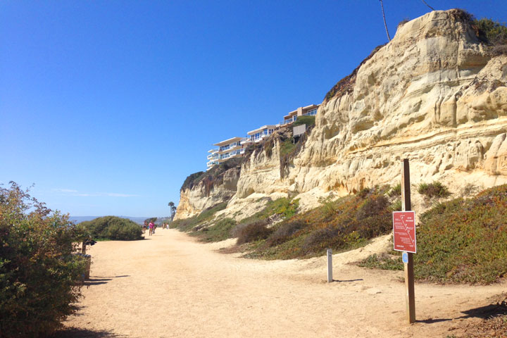 San Clemente Walking Trails Near Calafia State Beach