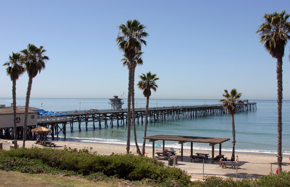 San Clemente Pier View in San Clemente, California