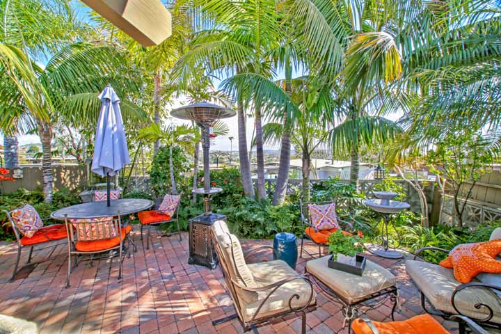 Vista Pacific Del Gado Condo Patio Area in San Clemente, CA